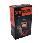 Digital Contact Tachometer with data logging and contact measurement